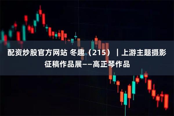 配资炒股官方网站 冬趣（215）｜上游主题摄影征稿作品展——高正琴作品